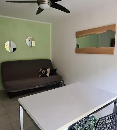 Studio 100M Plage Sable Fin, Sanguinaire, Ajaccio. Apartment Ajaccio (Corsica)