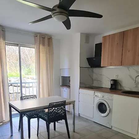 Studio 100M Plage Sable Fin, Sanguinaire, Ajaccio.